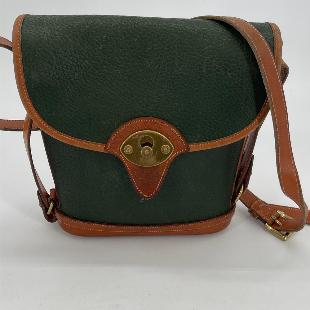 Vintage Dooney & Bourke Cavalry Spectator Crossbody Bag